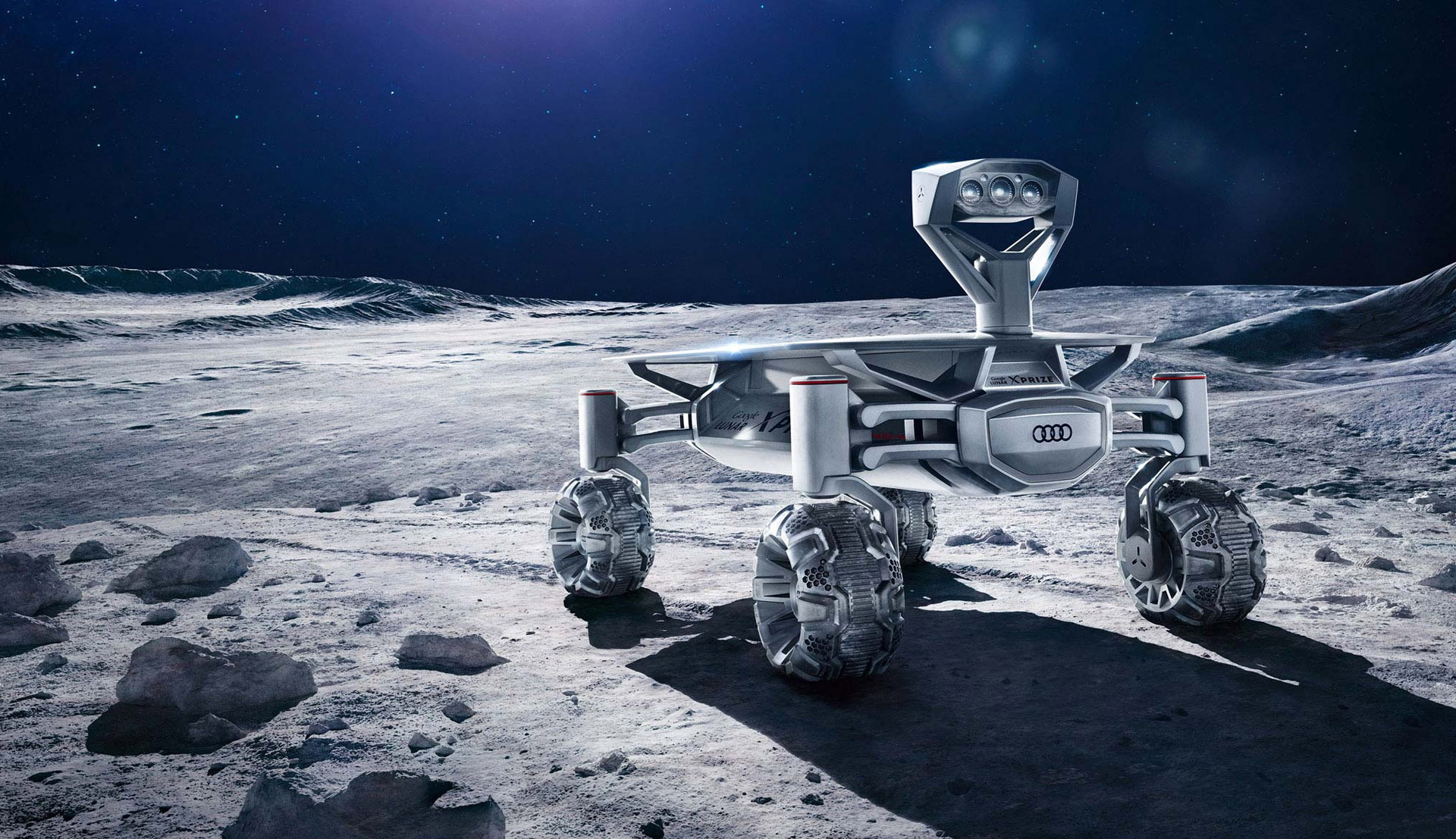 Audi Lunar Quattro, il rover che sbarca sulla Luna