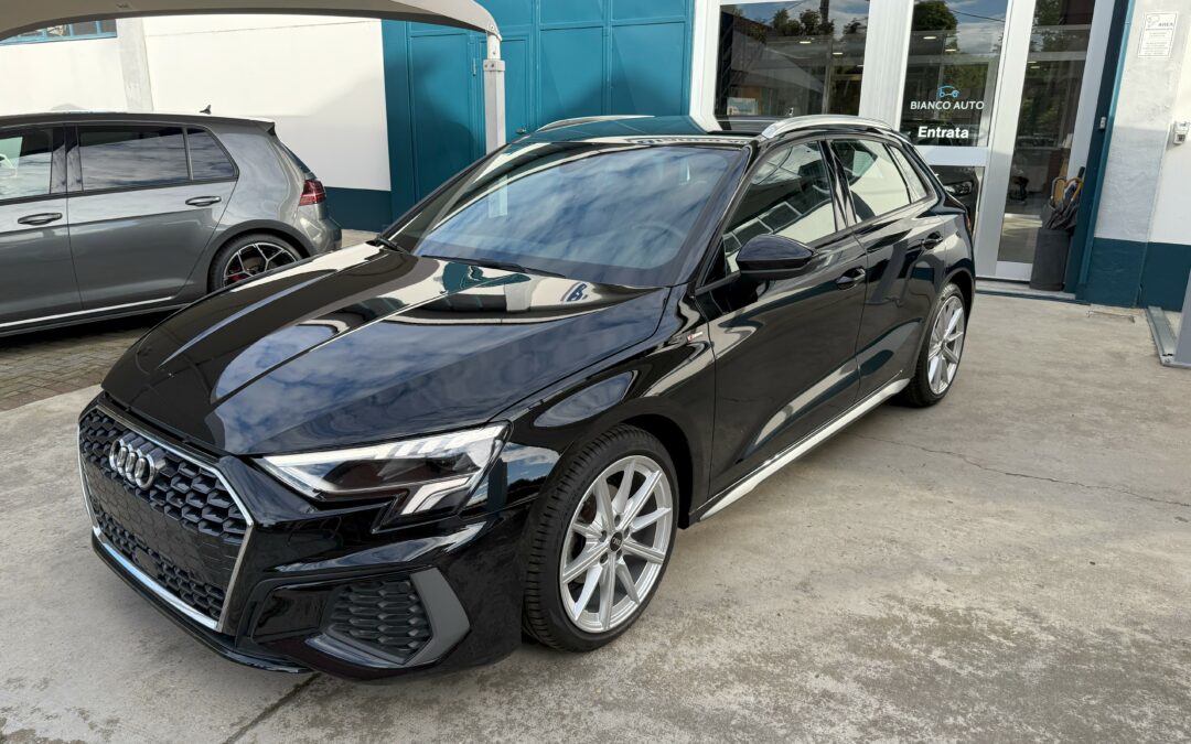 AUDI A3 SPORTBACK 35 TDI SPORT S-LINE INT. ED EXT. PARI AL NUOVO !!